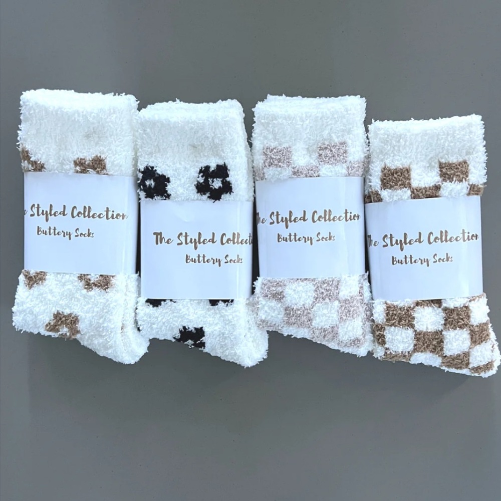 The Styled Collection Checkered Socks